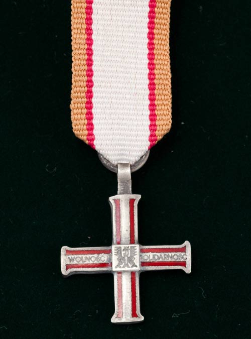Krzyż Wolności i Solidarności (mianiatura)