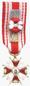 Order św. Stanisława II klasy (miniatura)