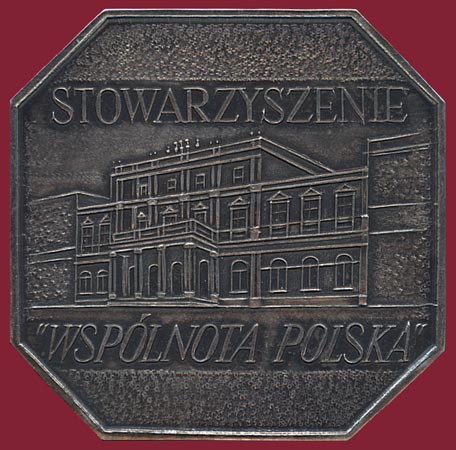 Medal pamiątkowy Stowarzyszenia "Wspólnota Polska"