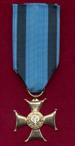 Krzyż złoty Orderu Wojennego Virtuti Militari IV kl. (awers)